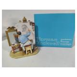 Norman Rockwell "Self Portrait" Figurine w/Original Box