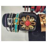 Lot of Colorful Costume Bracelets