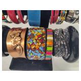 Lot of Colorful Costume Bracelets