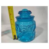 Pretty Blue/Green Glass Art