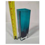 Pretty Blue/Green Glass Art