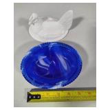 Beautiful Blues Glass Art Lot