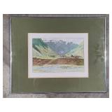 David Ansland Signed Watercolors