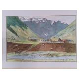 David Ansland Signed Watercolors