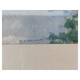 David Ansland Signed Watercolors
