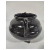 Roseville Pottery Three-Footed Small Handled Jar
