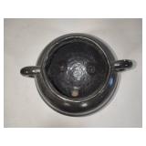 Roseville Pottery Three-Footed Small Handled Jar