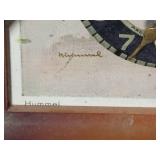 Porcelain Figurines & Vintage Hummel Clock