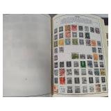 Large World Stamp Collection - Two Binders