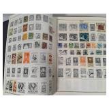 Large World Stamp Collection - Two Binders