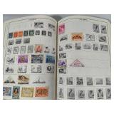 Large World Stamp Collection - Two Binders