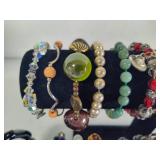 Lot of Beaded Costume Bracelets