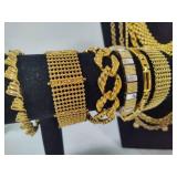 Lot of Napier Stamped Costume Jewelry