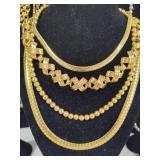 Lot of Napier Stamped Costume Jewelry