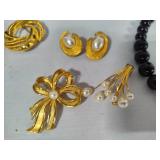 Lot of Napier Stamped Costume Jewelry