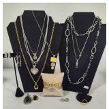 Lot of Stamped Costume Jewelry