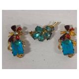 France, Czech & Other Stamped Costume Jewelry Pieces
