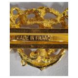 France, Czech & Other Stamped Costume Jewelry Pieces