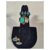 Sterline/925 & Alpaca Southwestern Jewelry Lot
