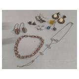 925/Sterling Jewelry Assortment
