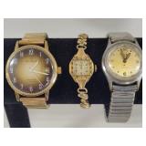 Ladies Helbros, Wadsworth & Sheraton Vintage Watches - All Working!