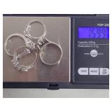 925 Sterling Assortment of Rings