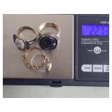Lot of 925/Sterling Rings