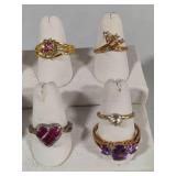 Lot of Costume Jewelry Rings