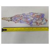 Joan Rivers Pink Czech Glass Beaded Necklace