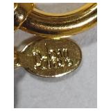 Joan Rivers Vintate Charm Bracelet w/Yorkie Charm