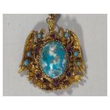 Stunning Florenza Brooch & Bracelet