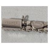 Lot of Stamped Kramer Vintage Jewelry - Some Sterling