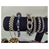 Lot of Statement Costume Jewelry Bracelets