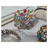 Lot of Statement Costume Jewelry Bracelets