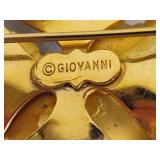 Giovanni & BSK Stamped Costume Jewelry