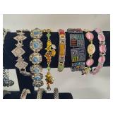 Assortment of Vintage & Designer Look Bracelets