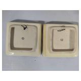 Decora Hand Painted Ceramic Wall Plates
