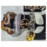 Large Lot of Costume Jewelry Bracelets