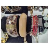 Large Lot of Costume Jewelry Bracelets