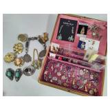 Large Lot of Asst Charms, Scarf & Shoe Clips