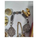 Large Lot of Asst Charms, Scarf & Shoe Clips