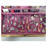 Large Lot of Asst Charms, Scarf & Shoe Clips