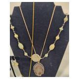 Large Lot of Stone Jewelry w/Cabochons & Misc Repair Stones