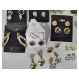Lot of Assorted Pierced Earrings