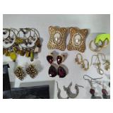 Lot of Assorted Pierced Earrings
