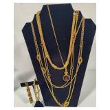 Stamped Costume Jewelry by Charming Charlie, Chaps & Goldette NY