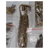 Large Lot of Asst Metal Charms/Bookmarks/etc