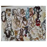 Large Lot of Costume Jewelry Necklaces