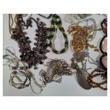 Large Lot of Costume Jewelry Necklaces