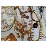 Large Lot of Costume Jewelry Necklaces